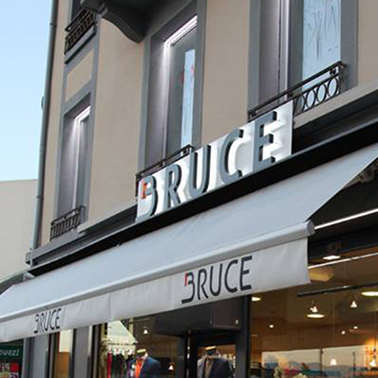 Enseignes et éclairage LED - Boutique Bruce